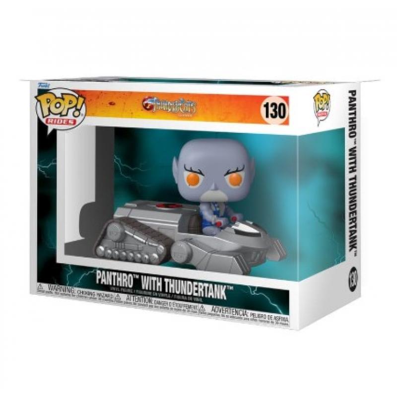 Funko POP! Rides:Thundercats Vinyl Figure Panthro with Thundertank 15 cm #130