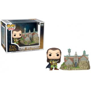 Funko POP! Town The Lord of the Rings Vinyl Figure Elrond & Rivendell 9 cm #48