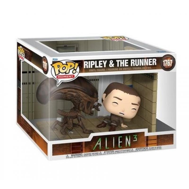 Alien 3 POP Moments Vinyl Figures Ripley & Xeno 9 cm