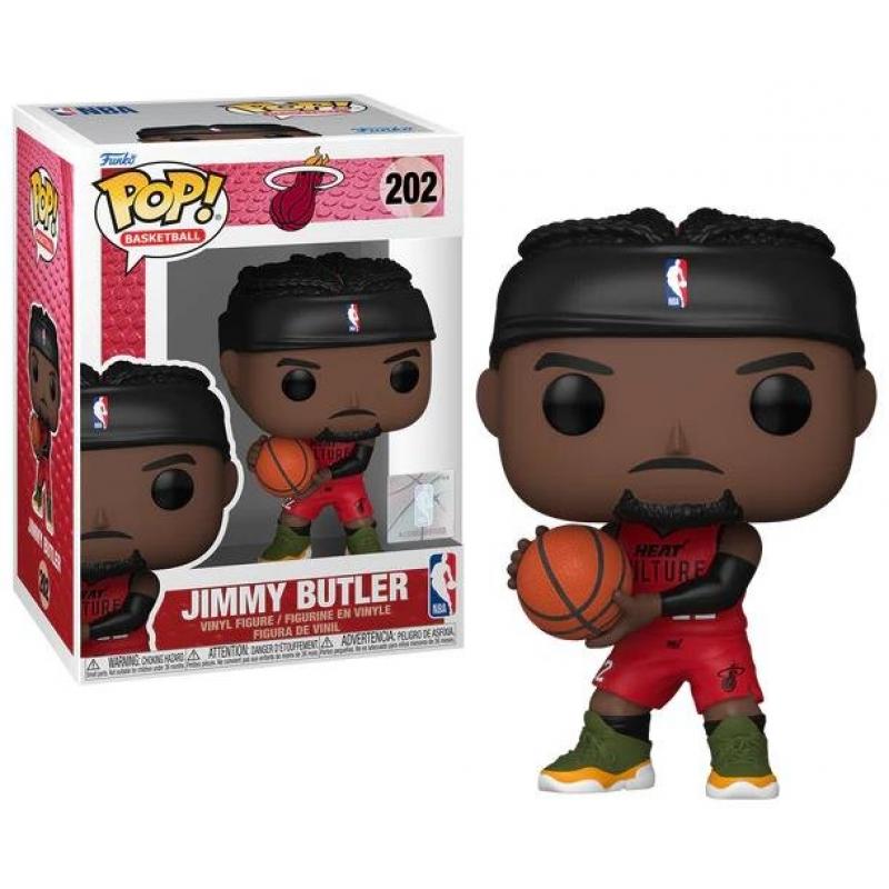 Funko Pop! Basketball: NBA Heat - Jimmy Butler (City Edition 24-25) #202 Vinyl Figure