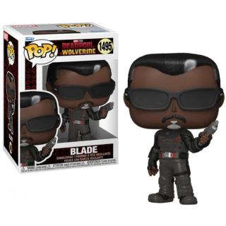 Funko Pop! Marvel: Deadpool & Wolverine - Blade #1495 Bobble-Head Vinyl Figure