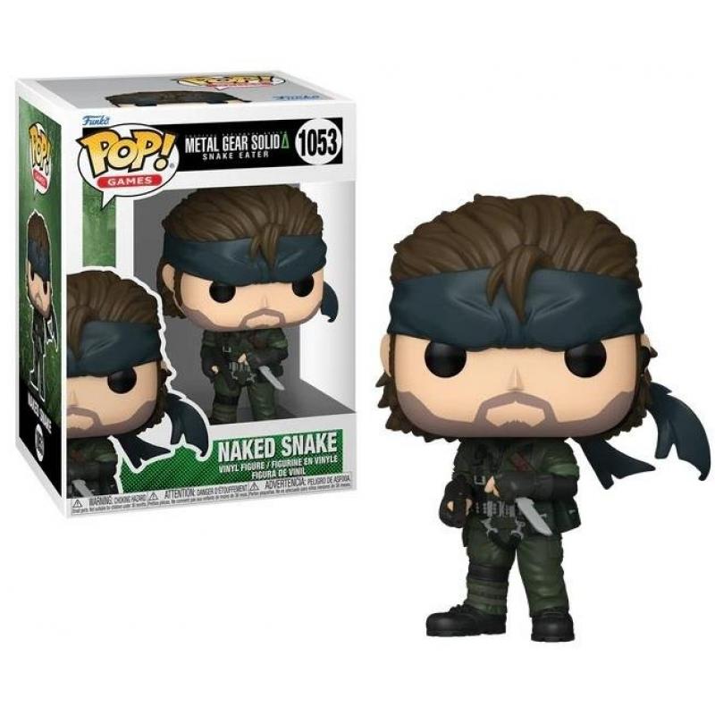 Funko POP! Games Metal Gear Vinyl Figure Naked Snake 9 cm