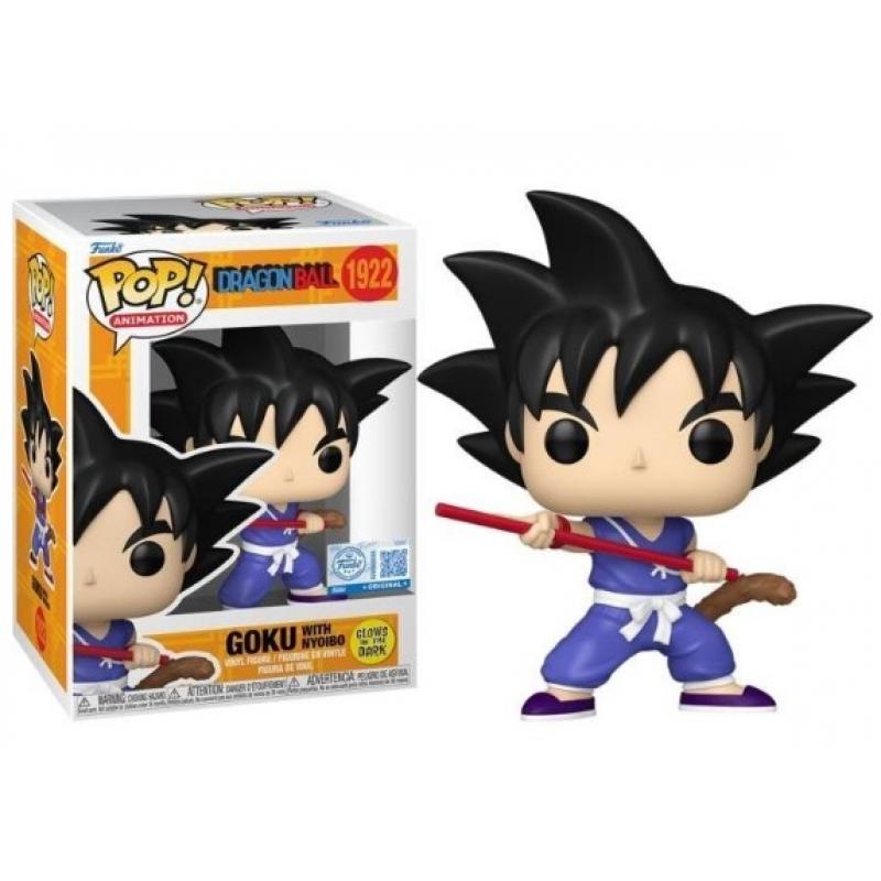 Funko Pop! Animation: Dragon Ball - Goku (Nyoibou) (Glows in the Dark - Special Edition) #1922