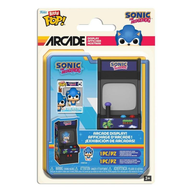 Funko POP! Arcade Claw NFF Bitty Vinyl Figure Sonic The Hedgehog
