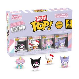 Funko Bitty POP! Hello Kitty and Friends Vinyl Figure 4-Pack Series 3 2 cm (Lim. Chase Edition)