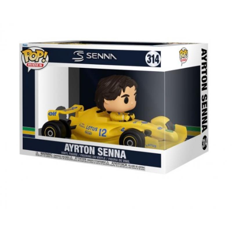 Funko POP! Rides Formula 1 Deluxe Vinyl McLaren- Ayrton Senna 9 cm #314