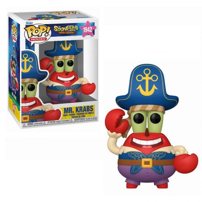 Funko POP! Movies SpongeBob SquarePants Vinyl Figure Mr. Krabs (Pirate) 9 cm #1942