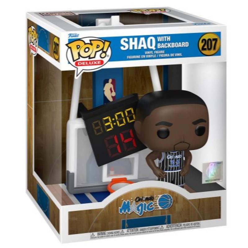 Funko POP Deluxe! Basketball NBA Legends Deluxe Vinyl Figure Shaq w/Backboard 16 cm #207