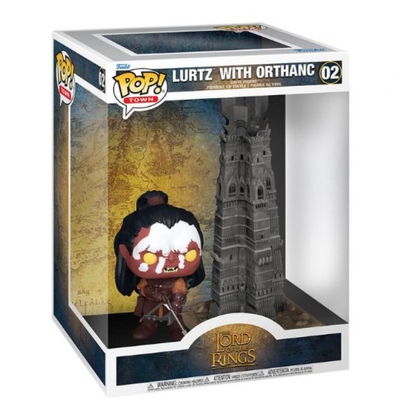 Funko POP! Town Vinyl Figure Lord of the Rings - Lurtz w/Tower 9 cm #02