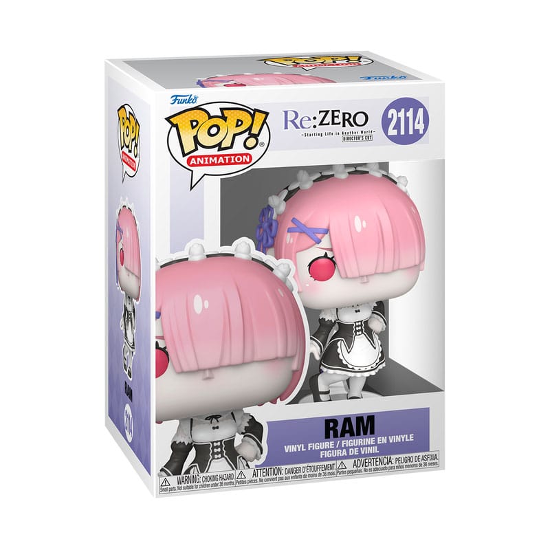 Funko POP! Animation Vinyl Figures Re:Zero - Ram 9 cm #2114