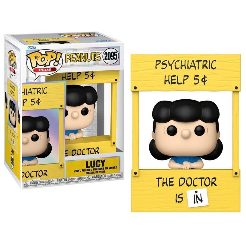 Funko Pop! Plus: Peanuts - Lucy (Psychiatric Booth) Vinyl Figure #2095
