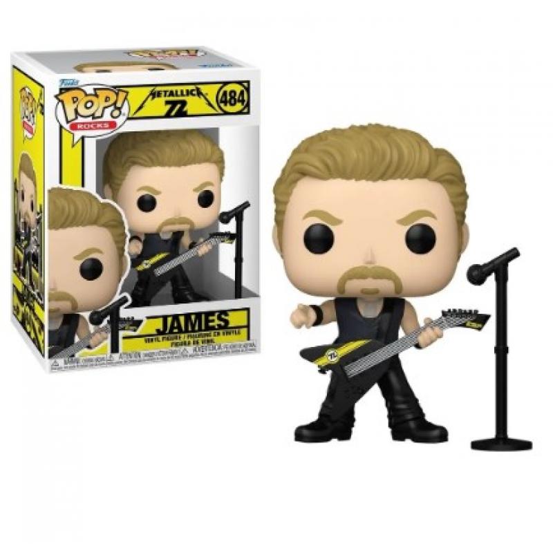 Funko POP! Rocks Metallica Vinyl Figure James (72 Seasons) 9 cm #484