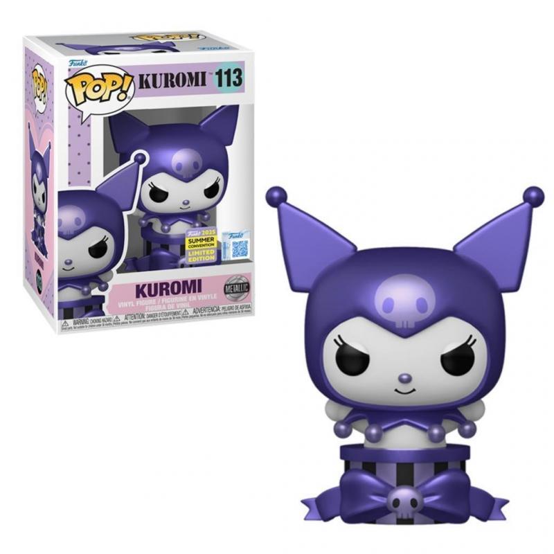 Funko Pop! Sanrio: Hello Kitty - Kuromi Gift Metallic (Convnention Special Edition) Vinyl Fig #113