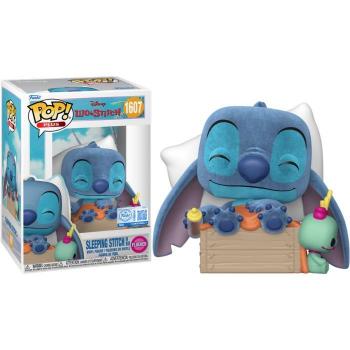 Funko Pop! Disney Plus: Lilo & Stitch - Sleeping Stitch in Box (Flocked) (Special Edition) Vin #1607