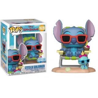 Funko Pop! Premium: Lilo & Stitch - Stitch in Sunlounger (Special Edition) Vinyl Figure #1639