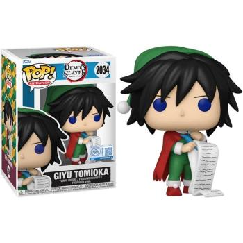 Funko Pop! Animation: Demon Slayer - Giyu Tomioka (Holiday) (Special Edition) Vinyl Figure #2034