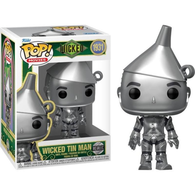 Funko Pop! Movies: Wicked - Wicked Tin Man (Metallic) Vinyl Figure #1931