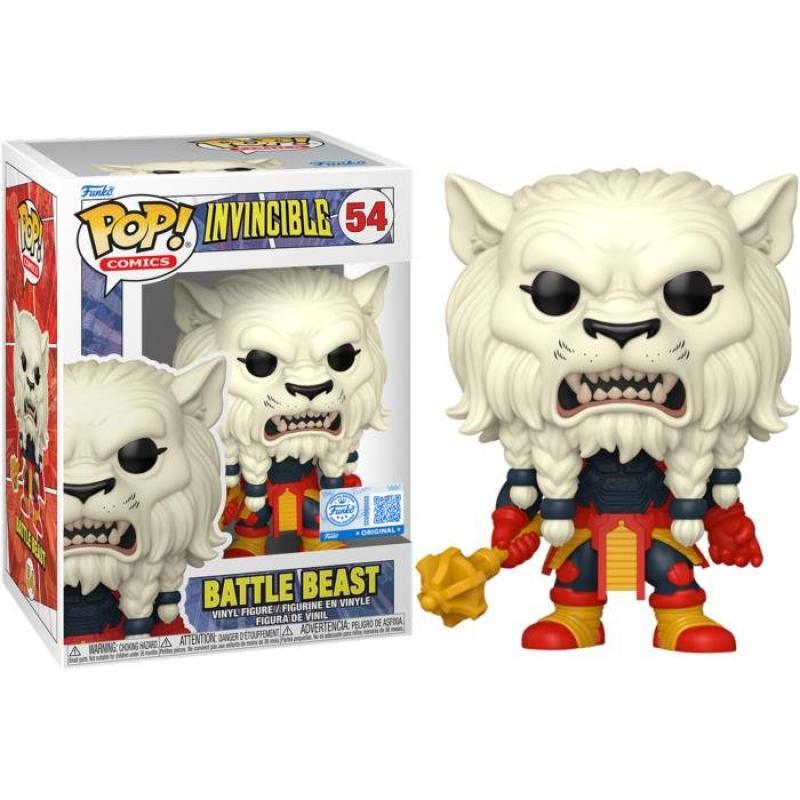 Funko Pop! Comics: Invincible - Battle Beast (Special Edition) Vinyl Figure #54