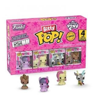 Funko Bitty POP! My Little Pony 4-Pack Twilight Sparkle, Fluttershy, Discord & Dr. Hooves 2,5 cm