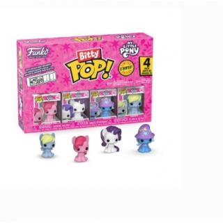 Funko Bitty POP! My Little Pony 4-Pack Pinkie Pie, Rarity, Trixie & Derpy 2,5 cm