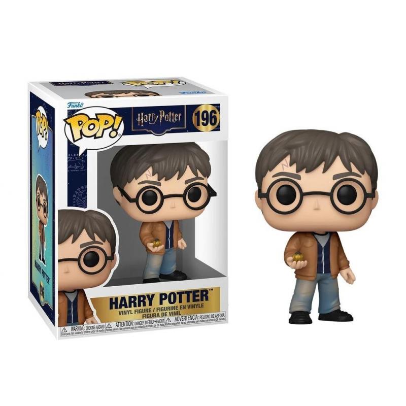 Funko POP! Movies Harry Potter Vinyl Figure Harry Potter with Resurrection Stone 9 cm #196