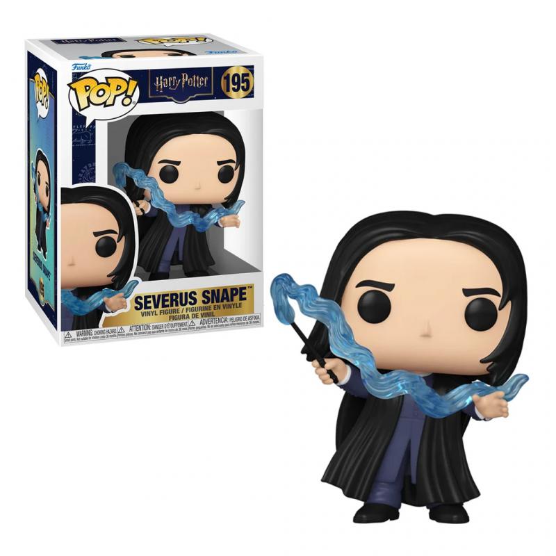 Funko POP! Movies Harry Potter Vinyl Figure Severus Snape with Patronus 9 cm #195