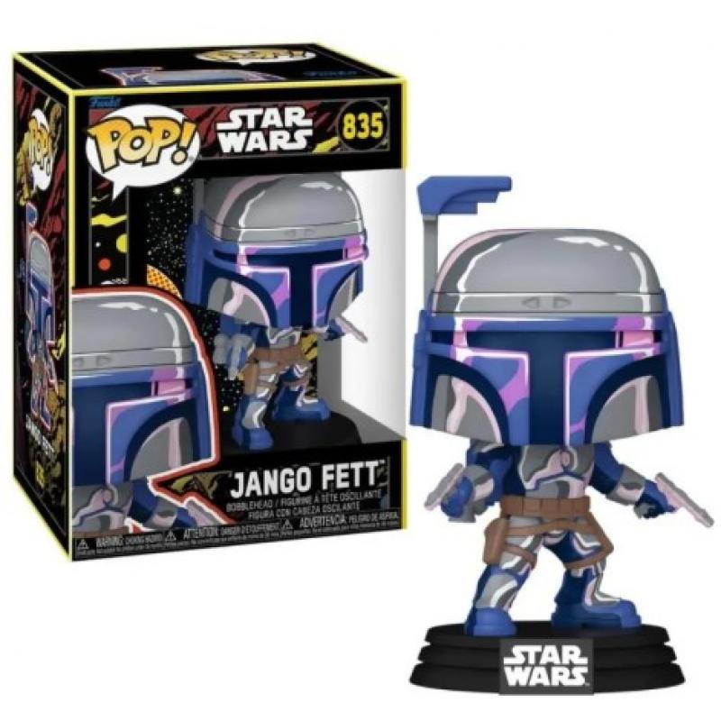 Funko POP! Star Wars: Mandalorian & Grogu Vinyl Figure Jango Fett (Retro) 9 cm #835