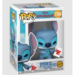 Funko POP! Lilo & Stitch Vinyl Figure Stitch with Mood Chart 9 cm Chase Edition #1744
