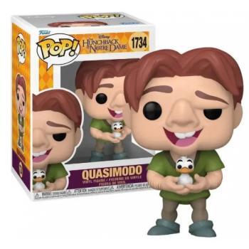 Funko POP! The Hunchback of Notre Dame Vinyl Figure Quasimodo with Bird 9 cm #1734