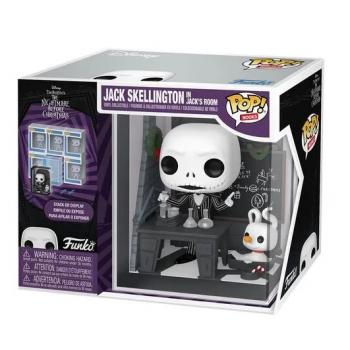 Funko POP! Nooks Nightmare Before Christmas Vinyl Figure Jack Skellington's Room 9 cm