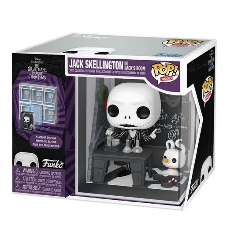 Funko POP! Nooks Nightmare Before Christmas Vinyl Figure Jack Skellington's Room 9 cm