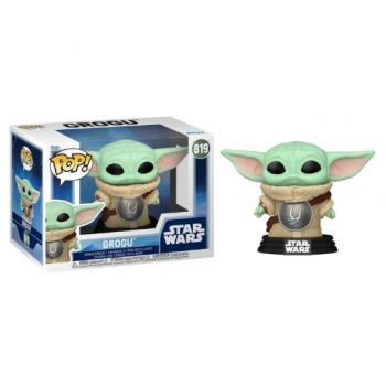 Funko POP! Star Wars: The Mandalorian and Grogu Vinyl Bobblehead Figure Grogu 9 cm #819