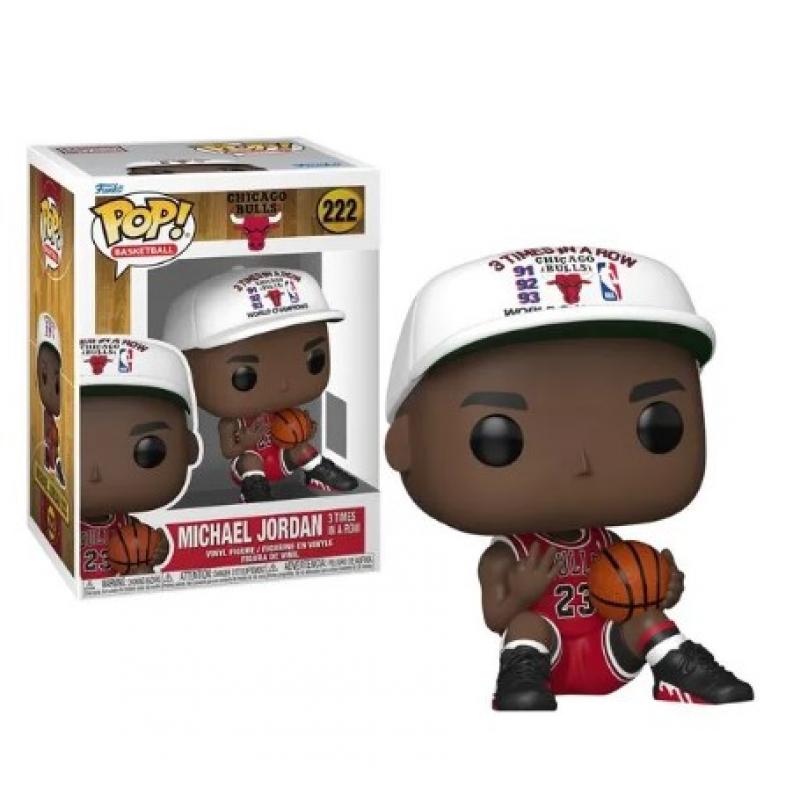 Funko POP! Basketball NBA Legends Chicago Bulls Michael Jordan 3 Times in a Row 9 cm #222
