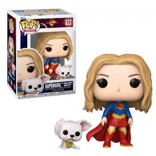 Funko POP! Heroes Supergirl (2026) Vinyl Figure Supergirl with Puppy Krypto 9 cm #633