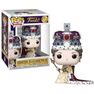 Funko POP! Premium Queen Elizabeth II Vinyl Figure 100th - Queen Elizabeth II (Coronation) 9 cm #07