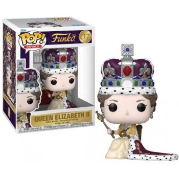 Funko POP! Premium Queen Elizabeth II Vinyl Figure 100th - Queen Elizabeth II (Coronation) 9 cm #07