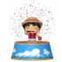 One Piece Mini Figures Glitter Globes - Monkey D. Luffy