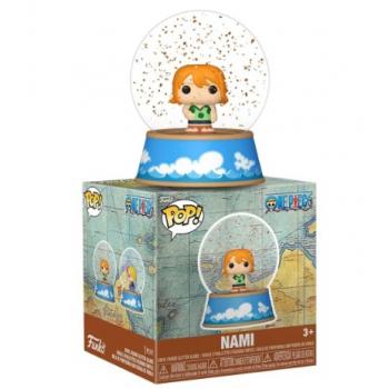 One Piece Mini Figures Glitter Globes - Nami