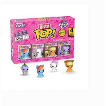 Funko Bitty POP! My Little Pony 4-Pack Rainbow Dash, Sweetie Belle, Applejack & Spike 2,5 cm