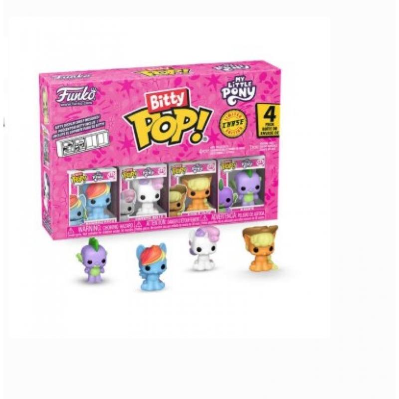 Funko Bitty POP! My Little Pony 4-Pack Rainbow Dash, Sweetie Belle, Applejack & Spike 2,5 cm