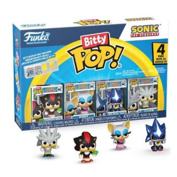 Funko Bitty POP! Sonic Vinyl Figure 4-Pack Shadow 2,5 cm