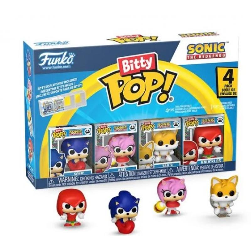 Funko Bitty POP! Sonic Vinyl Figure 4-Pack Sonic 2,5 cm