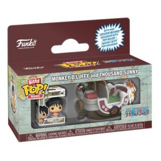 Funko Bitty POP! Rides One Piece Vinyl Figure Thousand Sunny w/Luffy 2,5 cm