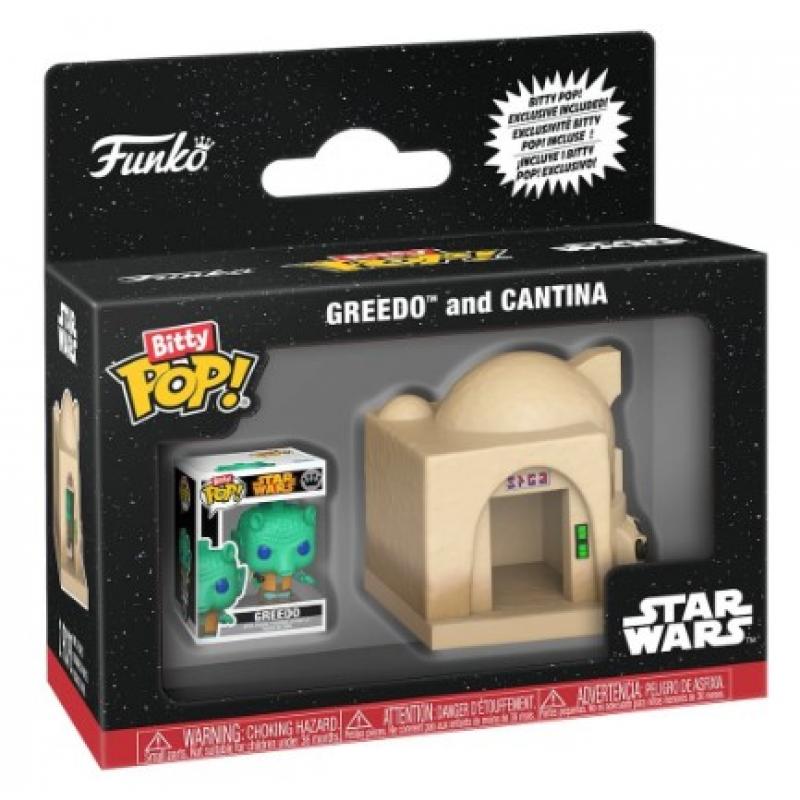 Funko Bitty POP! Star Wars Town Vinyl Figure Greedo and Cantina