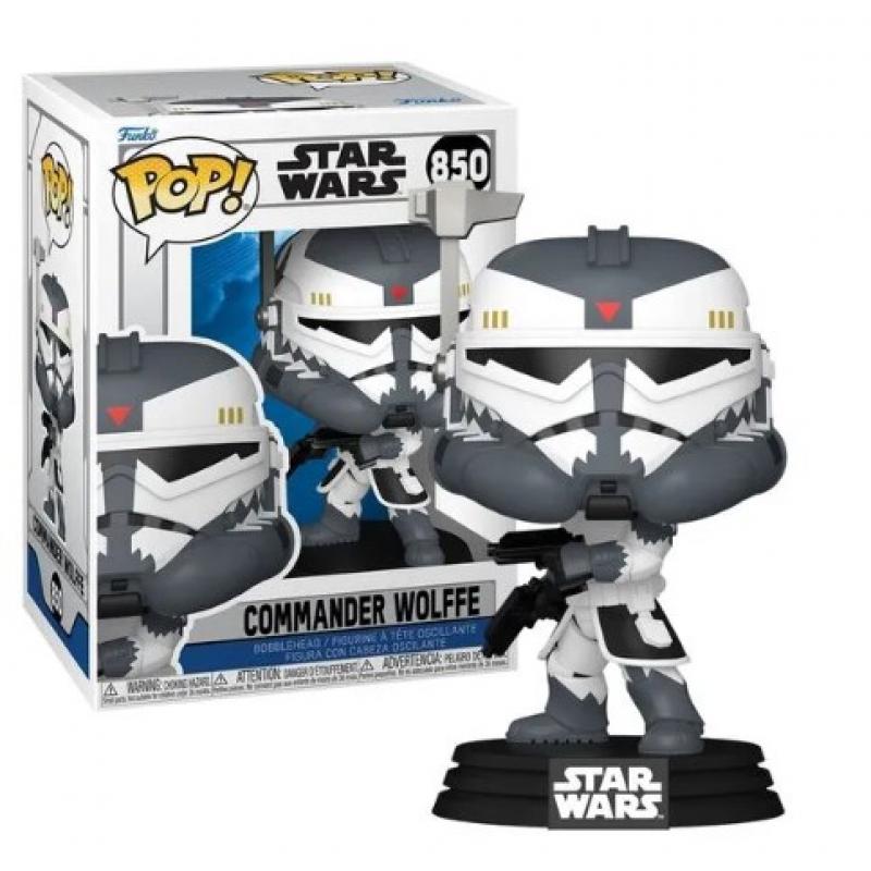 Funko POP! Star Wars Animation Vinyl Figure Comm Wolffe 9 cm #850