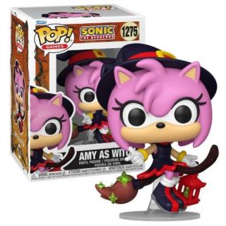Funko POP! Games Sonic the Hedgehog Vinyl Figure Amy on Broom 9 cm #1275