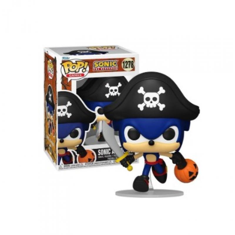 Funko POP! Games Sonic the Hedgehog Vinyl Figure Pirate Sonic 9 cm #1278