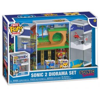 Funko Bitty POP! Boxes Sonic 2 Vinyl Figure Diorama Set
