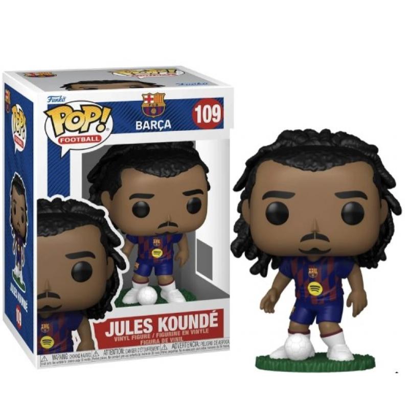 Funko POP! Football FC Barcelona Vinyl Figure Jules Kounde 9 cm #109