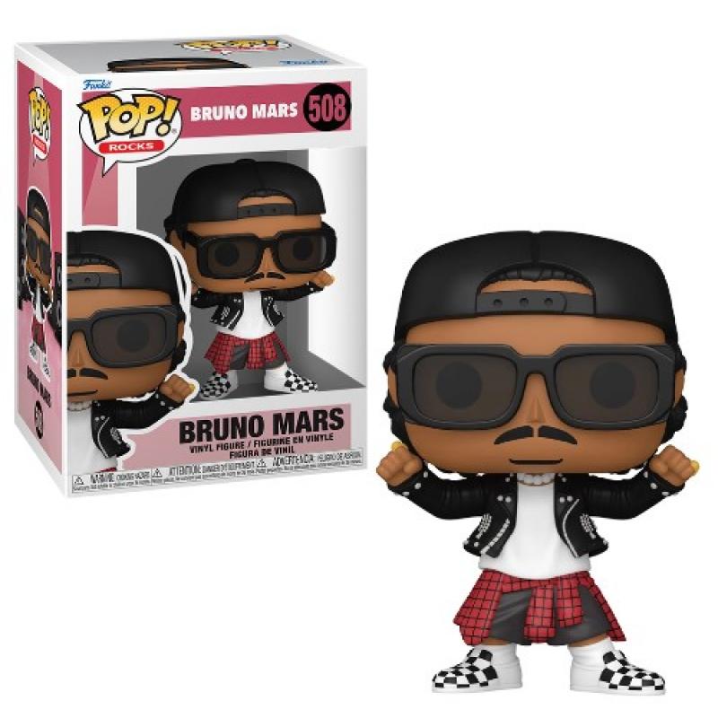 Funko POP! Rocks Bruno Mars Vinyl Figure (APT.) 9 cm #508
